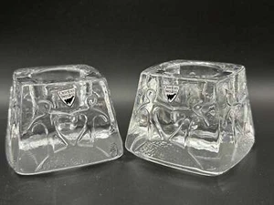 Orrefors Sweden - Candle holder - Multi purpose - set of 2 - Picture 1 of 5