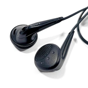 Sony MDR-E0921 Earbuds Black - Tested Working Sony Walkman In-Ear Headphones - Picture 1 of 3