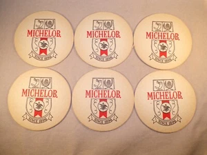 Vintage Michelob Beer Coaster Lot of 6 - Picture 1 of 4