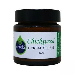 New Spectrum Herbal Chickweed Herbal Cream with Coraki Tea Tree Oil 50g - Picture 1 of 1