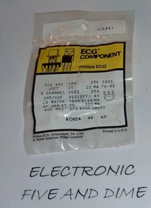 ECG451 JFET-N-CH UHF/VHF AMP 1 - Picture 1 of 1