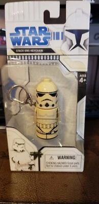 Star Wars Stack-Ems Stormtrooper (2008) Basic Fun Keychain - Image 1 of 2
