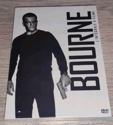 * COFFRET INTEGRALE DVD JASON BOURNE  NEUF SOUS BLISTER VERSION FRANÇAISE 5 FILM - Photo 1/2