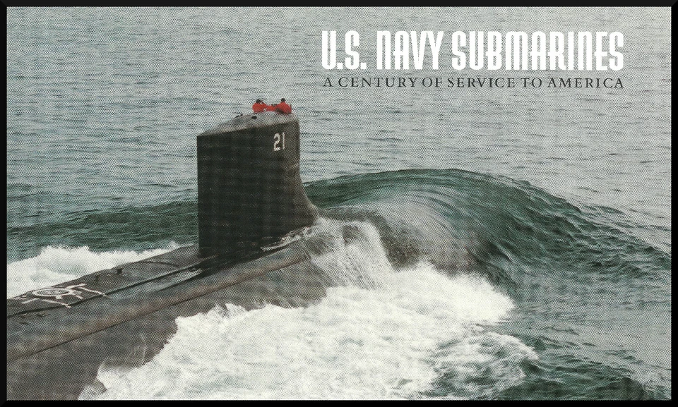 Scott BK279 - U.S. Navy Submarines Booklet $9.80 Face Value - Mint - Image 1 of 1
