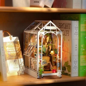 DIY Minature Dollhouse Rolife wooden Building House Toys Book Nook LED for Gifts - Picture 1 of 8