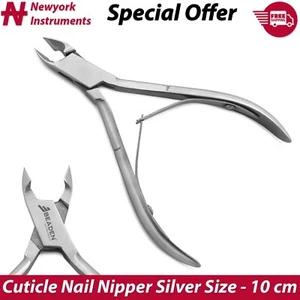 HIGH QUALITY STAINLESS STEEL PROFESSIONAL CUTICLE NAIL NIPPER CUTTER TRIMMER NEW - Picture 1 of 5