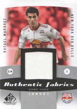 2011 SP Game Used MLS Authentic Fabric Jersey PRIMARY COLOR #RM Rafael Marquez