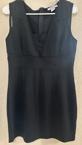 Black Bodycon Mini Dress Glamorous Size L - Picture 1 of 6