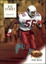 1994 SkyBox Premium Football Card #156 Ken Harvey