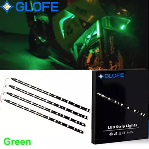 4X 30cm LED Auto Flexible Waterproof Strip Light For Car Truck Boat Motor Decor - Picture 1 of 8