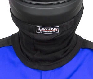 Helmet Skirt Non-SFI Single Layer Black ALLSTAR PERFORMANCE ALL929010 - Picture 1 of 1