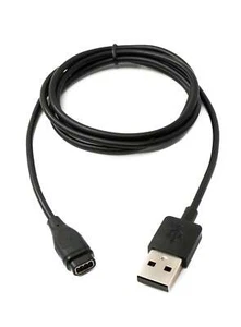 Kabel USB 2.0 100 cm kabel ładujący do smartwatche Coros w kolorze czarnym - Zdjęcie 1 z 4