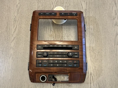 Ford F150 F-150 2009-2014 navegación estéreo interruptor de clima placa frontal bisel OEM Foto 1 de 4