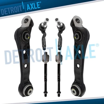 Brazos de control inferiores delanteros barras de amarre interiores exteriores para BMW 528i 535d 535i 550i xDrive Foto 1 de 4