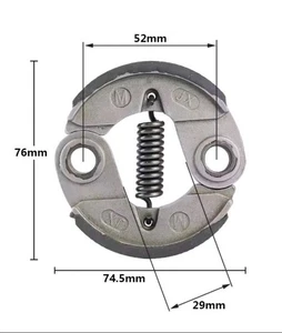 Gruppo trasmissione frizione 76 mm OD adatto decespugliatore Honda GX31 GX35 - Foto 1 di 6