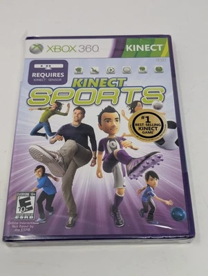 Microsoft Xbox 360 Kinect Sports Brand New Factory Sealed Game - Image 1 of 4