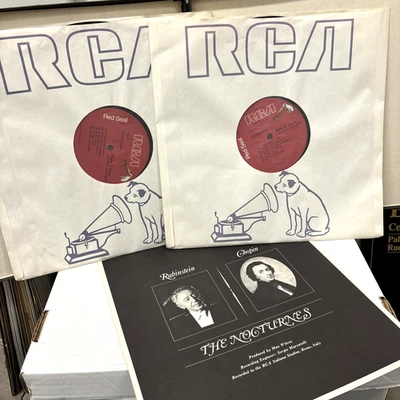 RUBINSTEIN CHOPIN THE NOCTURNS RED SEAL 2 BOX SET LP LCS 7050 RCA VICTOR NM - Image 1 of 4