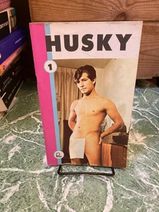 HUSKY No 1 - 1968 gay interest queer physique beefcake men - Picture 1 of 2