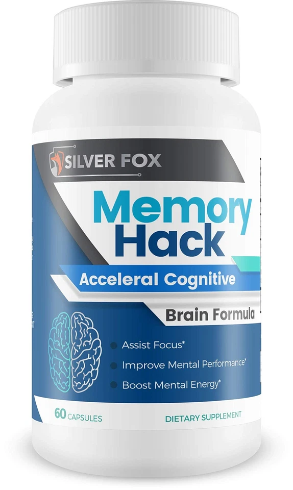 Memory Hack - Fórmula cerebral cognitiva aceleral - Apoya la resistencia mental y... Foto 1 de 4