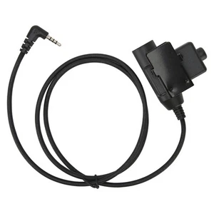 Adapter zestawu słuchawkowego U94 PTT 90cm Tylny klips Zestaw słuchawkowy Kabel złączny do Dua CB - Zdjęcie 1 z 23