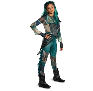 Nagelneu! Disney "The Descendants" Uma Deluxe Mädchenkostüm - klein (4-6X) - Bild 1 von 4