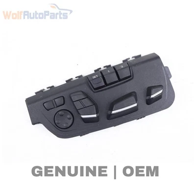 2014-2018 BMW X5 35IX F15 - Front Right SEAT Adjustment Switch 9359818 - Image 1 of 4