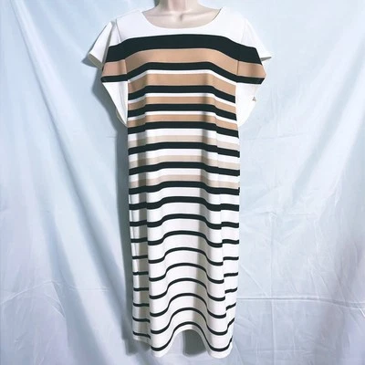 Lindo vestido a rayas Cato talla L Foto 1 de 3