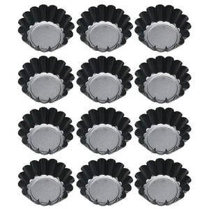 12 Pcs Backform-Set Baby Mini- -Pfannen Backformen Für Kuchen - Bild 1 von 12