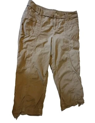 Ruff Hewn Cropped Pants Women's Size 12 Mid-Rise - Изображение 1 из 4