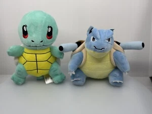 Peluche Pokemon Blastoise y Squirtle 8 pulgadas - Imagen 1 de 2