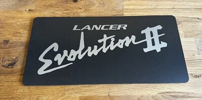 Placa de exhibición Mitsubishi Lancer Evolution II. - Imagen 1 de 2