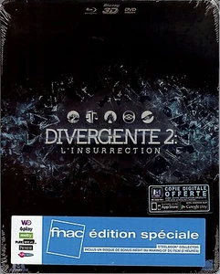 Divergente 2: L'insurrection FNAC Special Edition Debossed SteelBook (France) - Picture 1 of 2