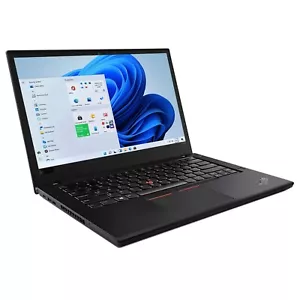 Cheap Lenovo ThinkPad T480 Core i5 8th Gen 16GB RAM 256GB SSD Windows 11 Laptop - Picture 1 of 6