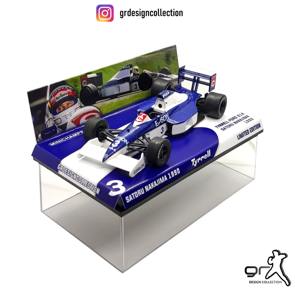 Satoru Nakajima - Tyrrell Ford 018 - F1 1990 / Altaya - IXO / 1:43 - Immagine 1 di 4