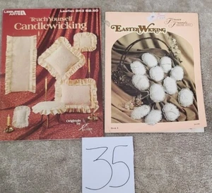 Teach Yourself Candlewicking & Easterwicking Candlewick EASTER EGGS Leisure Arts - Picture 1 of 2