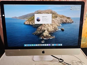 Apple iMac Late 2013 27” Intel Core i5 3.20GHz 8GB RAM 1TB HDD macOs Catalina - Picture 1 of 5