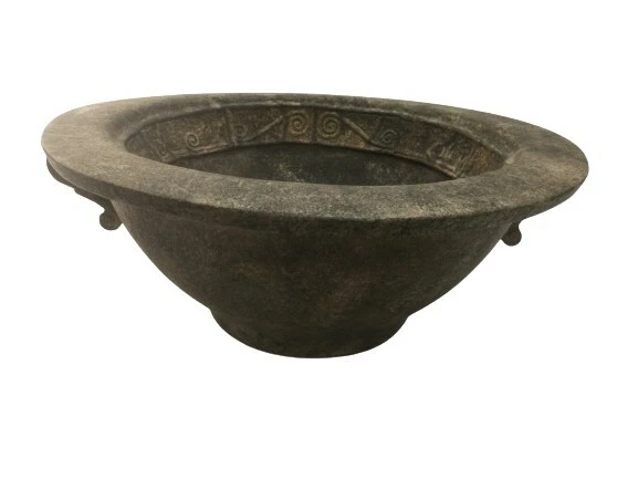 Alhambra Deco Artesanal Pintado a Mano Desgastado Mate Pompeya Acabado Volcánico. Foto 1 de 2