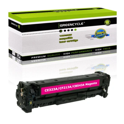 CB543A 125A Magenta Toner Fits For HP Color LaserJet CM1300 CM1312nfi CM1312 MFP - Image 1 of 4