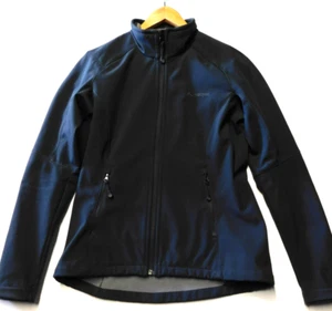 Macpac Jacket Women’s Size 8 Black Softshell Windbreaker Fleece Lined..C12 - Picture 1 of 4