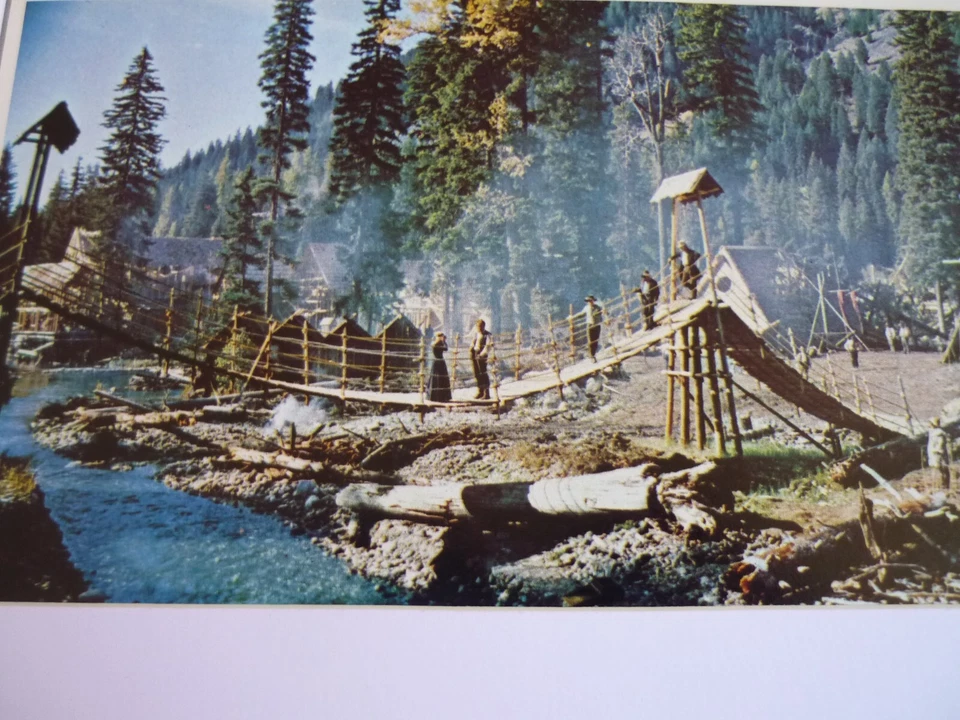 Póster repro autorizado montaje blanco A4 pinta tu carro 1969 The Town Bridge Foto 1 de 1