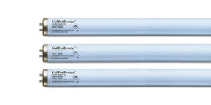 Bombillas de cama de bronceado Wolff GoldenBronze FR59, BI-Pin, 80 vatios- Reflector - Imagen 1 de 2
