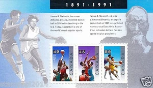 KANADA (1991) BLATT JAMES A. NAISMITH - Bild 1 von 1