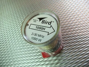 Bird 43 Thruline Watomierz Element 1000W 1000H 2-30MHz NOWY - Zdjęcie 1 z 1