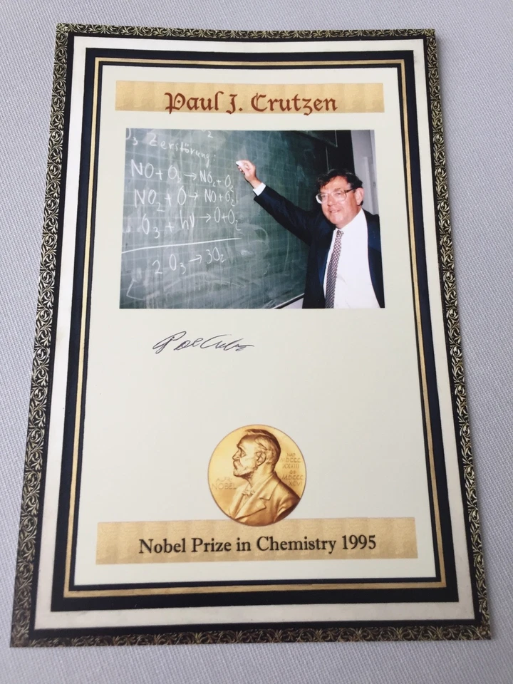 PAUL J. CRUTZEN †2021 Nobelpreis Chemie 1995 signed Foto 10x15 Autogramm  - Bild 1 von 1