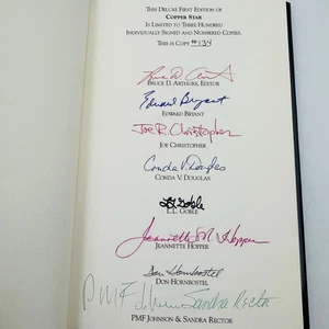 Copper Star:  Deluxe 1st Edition Autographed 134/300 1991 World Fantasy Horror - Picture 1 of 13