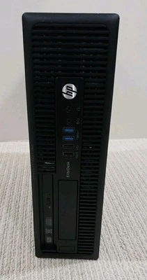 HP EliteDesk Computer 705G1SFF AMD A8 7600B 8GB Ram 500GB HD, Running Windows 10 - Image 1 of 4