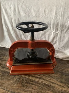 Antique Cast Iron Book Press Fully Restored Beautifully Designed 19”x11.5”x 15” - Picture 1 of 15