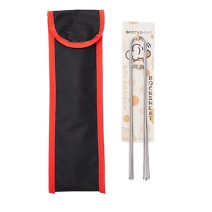 5-Pack Stainless Steel Panettone Pins with Storage Pouch - 15.75" Heavy-Duty ... - Picture 1 of 9