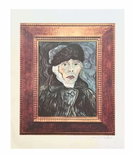 JONI MITCHELL - LITOGRAFÍA FIRMADA 'TURBULENT ÍNDIGO' de Label Exec, GARANTIZADA - Imagen 1 de 3