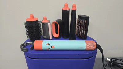 Genuino Dyson Airwrap HS05 Multi Styler LARGO Kit Completo Voluminización Pátina Cerámica Foto 1 de 4